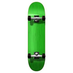 Yocaher Blank Complete Skateboard 7.75″ Skateboards, (Green)