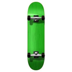 Yocaher Blank Complete Skateboard 7.75″ Skateboards, (Green)