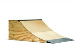 2ft. Professional Skateboard Quarter Pipe