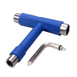 Sunwin Blue Skate Tool Skateboard Tool T-tool Metal All In One Tool