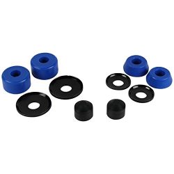 Skateboard Truck Rebuild Kit Bushings Washers Pivot Cups For 2 Trucks (blue)