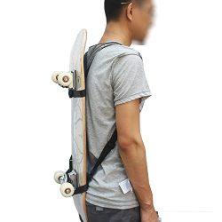 YYST Skateboard Shoulder Carrier Skateboard Backpack Strap Skateboard Backpack Carrier – N ...