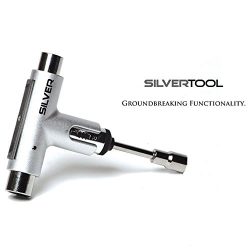 Silver Ratchet Skateboard Tool SILVER by TCOshop.com