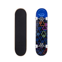 Cal 7 Cubic 7.5 Complete Skateboard 52×31 100A Wheels 5 Inch Trucks