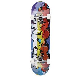 NPET Classical Skateboard Completed Graffiti Colorfull Free Skateboard Bag