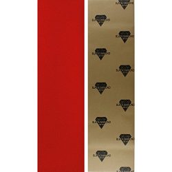 Black Diamond Longboard Skateboard Grip Tape Sheet (red)