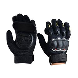 Adult Longboard Gloves Downhill Slide Gloves – Slide Gloves with 2 Set Replaceable Slider  ...