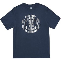 Element Men’s Art T-Shirts Solid Colors, Decode Eclipse Navy, L