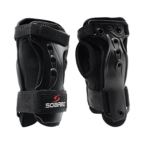 Soared Skating Skateboard Skiing Snowboard Impact Wrist Guard Protective Gear Gloves L