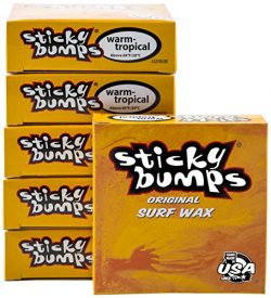 Sticky Bumps Warm/Tropical Water Surfboard Wax 6 Pack