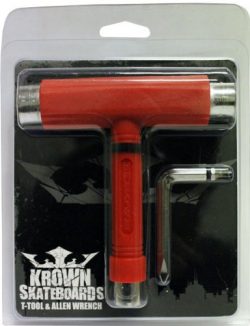 Krown Skateboard Tools, Red