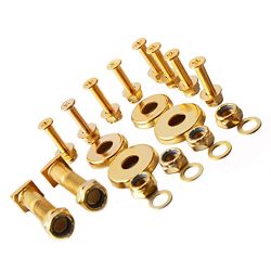 Golden Tone Standard Skateboard Hardware Screws Set