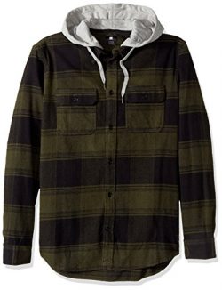 DC Men’s runnel LS, Dark Olive, Medium