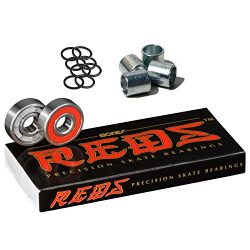 Bones Bearings Reds Bearings (8 Pack w/ Spacers & Washers)