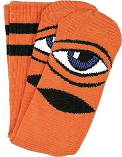 Toy Machine Sect Eye III Crew Socks Orange – Single Pair
