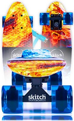 Blue Penny Board Style Skateboards For Kids – Complete Skateboards for Teens and Adults of All A ...