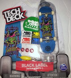 Emergency John Lucerno X2 Tech Desk Series 2 Black Label Skateboard 96mm Board with Stand Rare