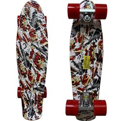 Rimable Complete 22″ Skateboard (NEW SKULL)