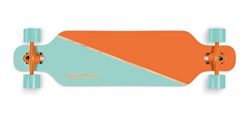 Street Surfing Freeride Long Board Skateboard, 39″, Nordic Orange