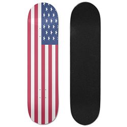 Long Boards American Flag Unique New Skateboard,Standard Skateboards