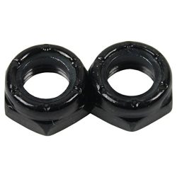 2 Kingpin Nuts for Skateboard Longboard Trucks Dimebag Lock Nuts 3/8 (Standard)