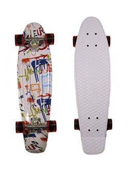 MoBoard Classic 27″ Skateboard | Pro and Beginner | 27 inch Vintage Style with Interchange ...