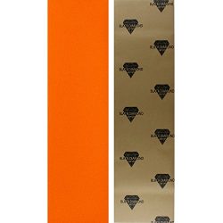 Black Diamond Longboard Skateboard Grip Tape Sheet (orange)