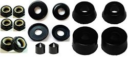 Brand New Skateboard Truck Rebuild Kit (Black)