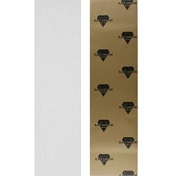 Black Diamond Longboard Skateboard Grip Tape Sheet (clear)