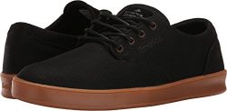 Emerica Mens The Romero Laced Shoes Size 9 Black/Grey/Gum