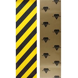 Black Diamond Longboard Skateboard Grip Tape Sheet (caution)