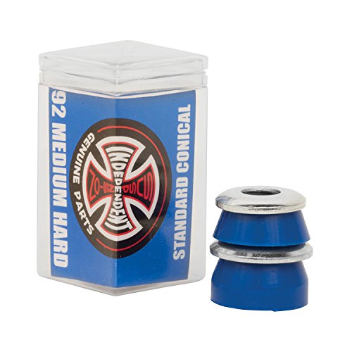 Independent Truck Co. Standard Conical Cushions Blue Skateboard Bushings – 2 Pair with Was ...