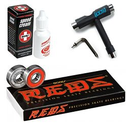 Bones Speed Cream (Speed Cream, Reds, and CCS Skateboard Tool)