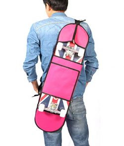 Cooplay Professional 31″ 80cm Skateboard waterproof Carry Bag Backpack Rucksack Straps Spo ...