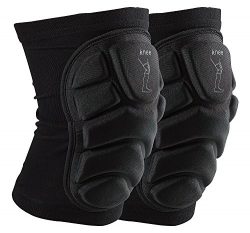 OMID Knee Pads – Breathable Lightweight Padded Knee Sleeve for Skiing Outdoor Sports (S)