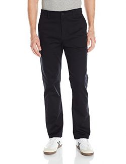 adidas Originals Men’s Adidas Skateboarding Chino Pants, Black, 30 X 32