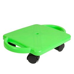 ETA hand2mind 84588  Plastic Scooter Board with Handles – Neon Green