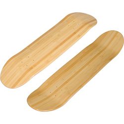 Bamboo Skateboards Hard Good Blank Short Board, 8.25, Natural