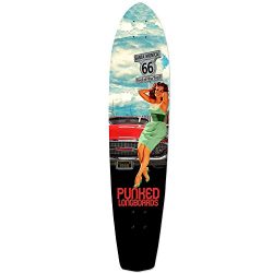 Punked Route 66 Series RTE 66 Longboard Complete Skateboard – available in All shapes (Dec ...