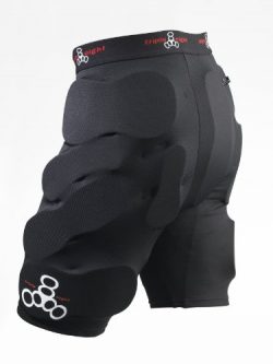 Triple Eight T8 Bumsaver (Black, Small)