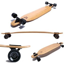 Magneto Longboards – Bamboo & Fiberglass Drop Through Longboard Cruiser