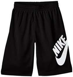 Boys Youth Nike SB Logo Dri Fit Shorts (XL (13-15 Years), Black/White)