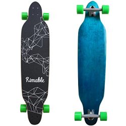 Rimable 42 Inch Freestyle Topmount Longboard BLUEGREEN