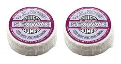 SexWax Unisex Quick Humps Surf Wax 2X Extra Soft Purple Twin Pack