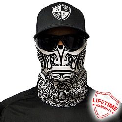 SA Company Face Shield Micro Fiber Protect Wind, dirtbugs. Worn as Balaclava, Neck Gaiter &  ...