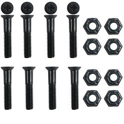 DIMEBAG Skateboard Hardware 1 Set BLACK 1″