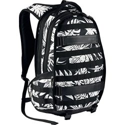 Nike SB RPB Graphic Tropic Skateboarding Backpack Black/White