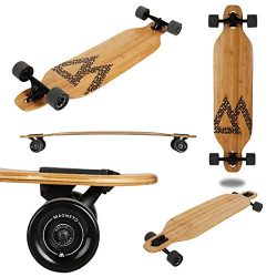 Magneto Longboard – Bamboo Drop Through Carving Longboard Skateboard