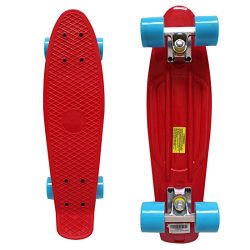 Rimable 22 Inch Penny Style Skateboard Red&blue