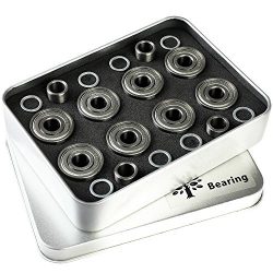 Pro Skateboard Bearings 608,Longboard,Skate Board,Kick Scooter,Inline and Roller Skates,with Spa ...